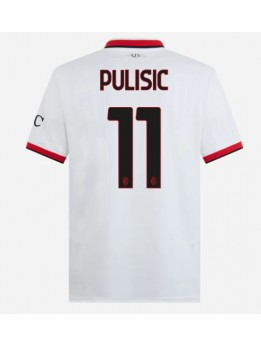 Billige AC Milan Christian Pulisic #11 Bortedrakt 2024-25 Kortermet